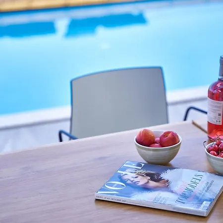 Villa Luxury Rhodes Anissa Sea View Private Swimming Pool