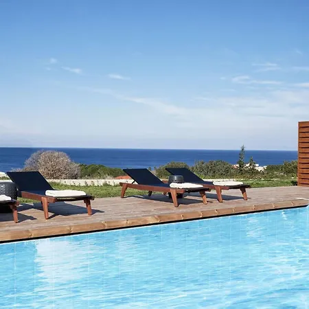 Luxury Rhodes Anissa Sea View Private Swimming Pool Villa